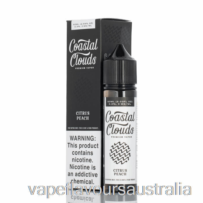 Vape Flavours Australia Citrus Peach - Coastal Clouds Co. - 60mL 6mg